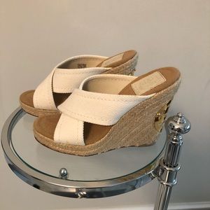 Tory Burch wedges, size 5